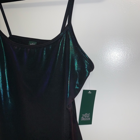 Wild Fable Iridescent Mini Dress, size M NWT - Picture 4 of 5
